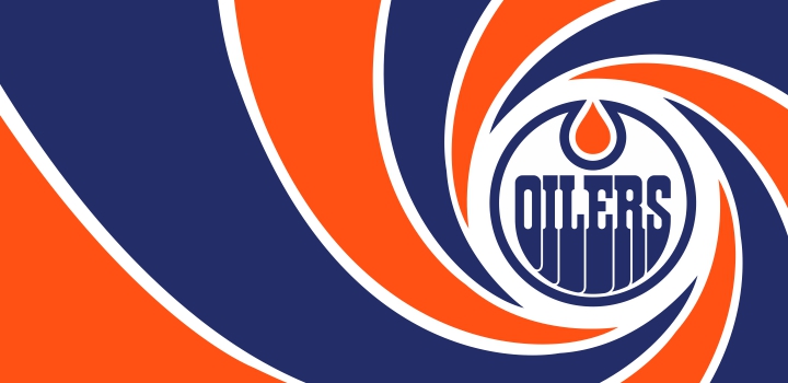 007 Edmonton Oilers logo vinyl decal